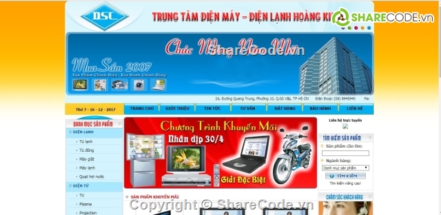 website bán hàng,thiet ke web dien may,web dien may,đồ án asp.net,đồ án tốt nghiệp c#,web ban hang