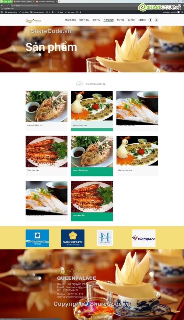 website nhà hàng,web nha hang,share full code,web wordpress nha hang dep,website đẹp,web nha hang cuc dep