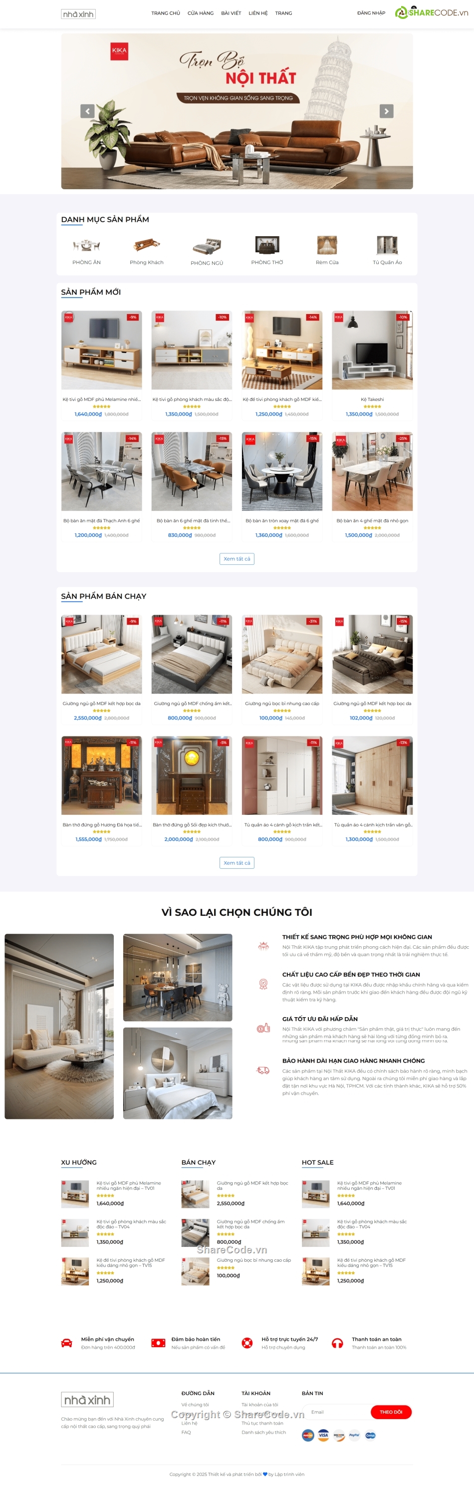 website nội thất,code nội thất,web nội thất,php mysql,web bán nội thất,báo cáo bán nội thất