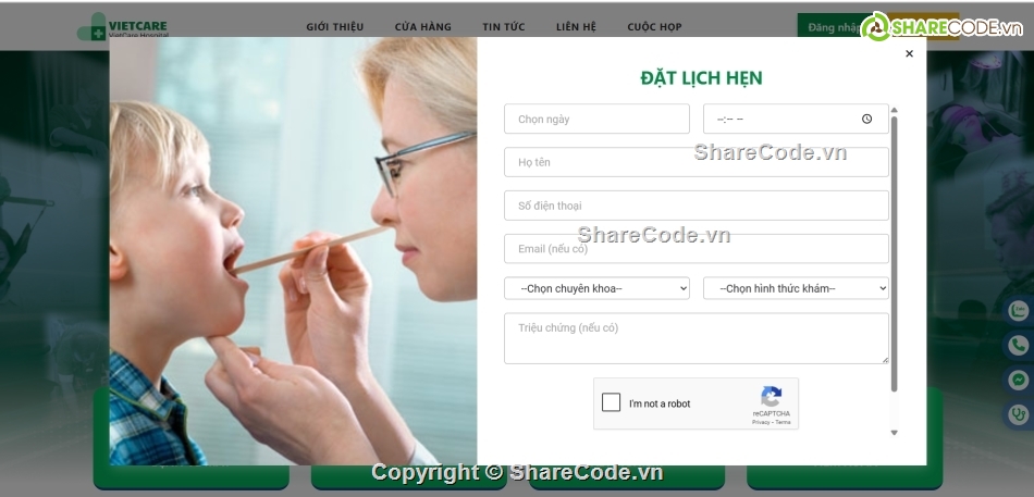 website bệnh viện,quản lý bệnh nhân,quản lý nhà thuốc,đặt lịch khám bệnh,laravel mysql,Web quản lý bệnh nhân bệnh viện