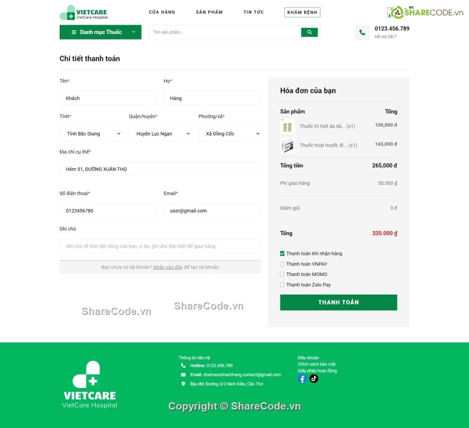 website bệnh viện,quản lý bệnh nhân,quản lý nhà thuốc,đặt lịch khám bệnh,laravel mysql,Web quản lý bệnh nhân bệnh viện