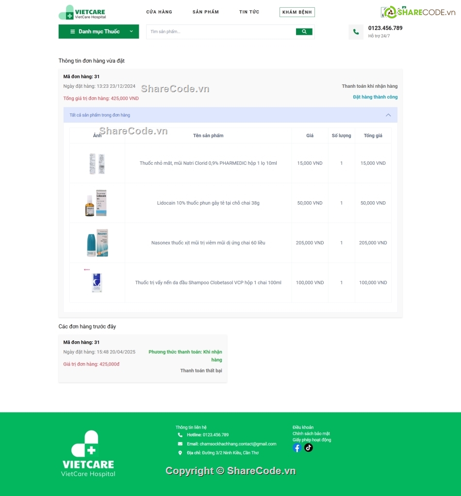 website bệnh viện,quản lý bệnh nhân,quản lý nhà thuốc,đặt lịch khám bệnh,laravel mysql,Web quản lý bệnh nhân bệnh viện