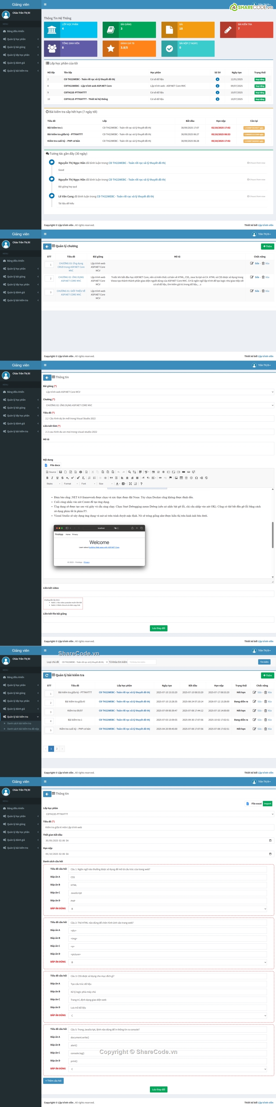 quản lý sinh viên,web quản lý sinh viên,phần mềm quản lý sinh viên,website quản lý sinh viên,quản lý bài giảng bộ môn,sinh viên giảng viên