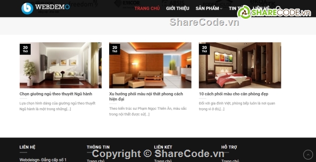 website thiết kế nội thất,web nội thất chuẩn SEO,website giới thiệu,web wordpress,website công ty thiết kế nội thất