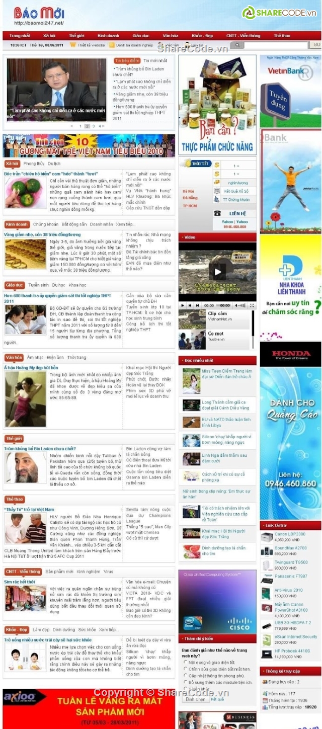 code tin tức,theme tin tức,website tin tức,web tin tức,web cá nhân