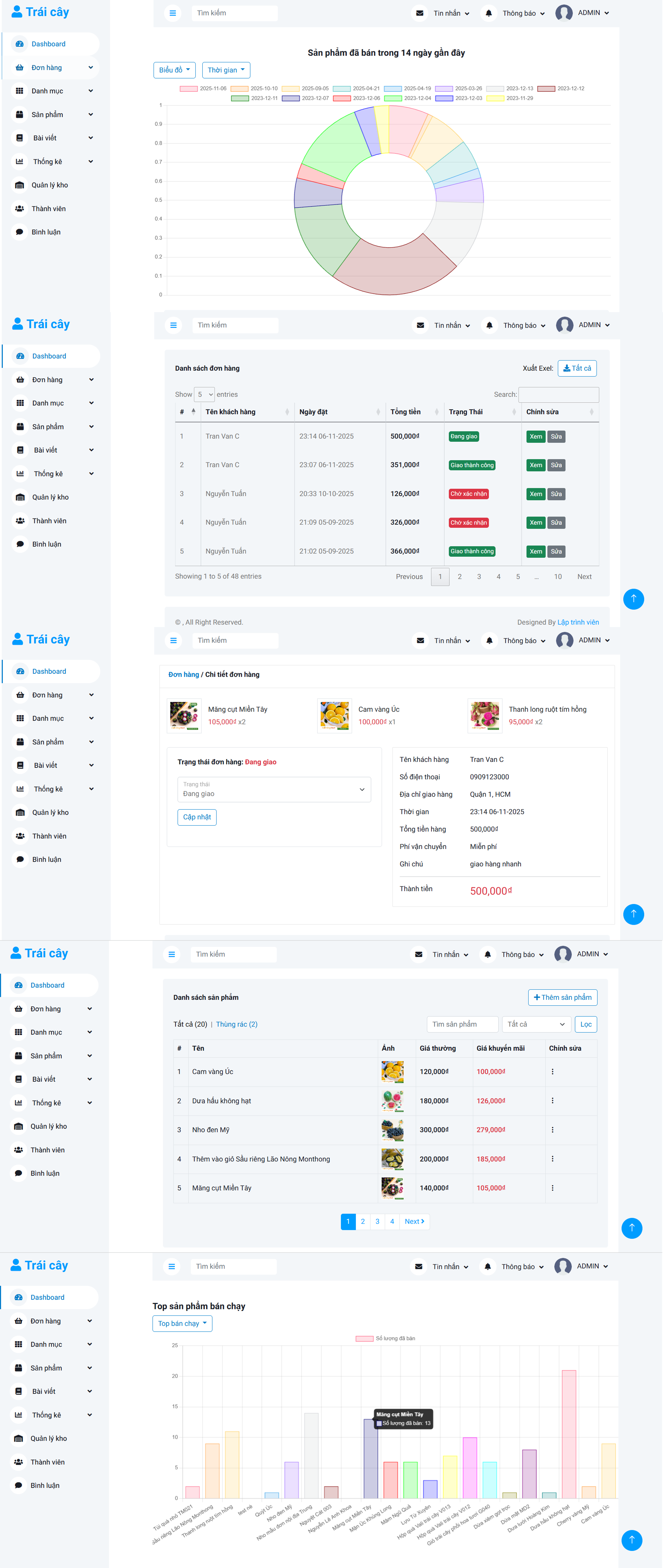 website trái cây,web bán trái cây,web trái cây,php mysql,dự án bán trái cây,website php mysql