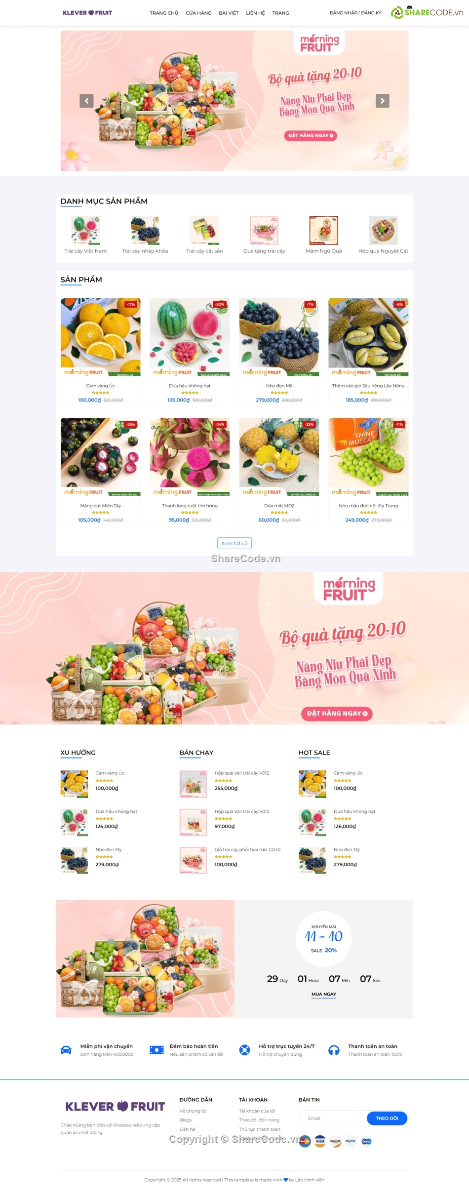 website trái cây,web bán trái cây,web trái cây,php mysql,dự án bán trái cây,website php mysql