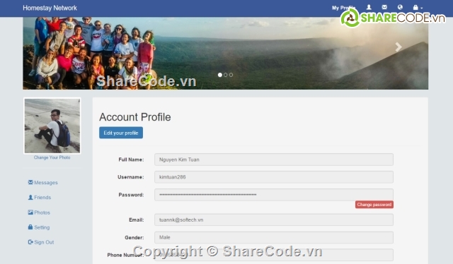 share code du lịch,đặt phòng khách sạn,website tour du lịch