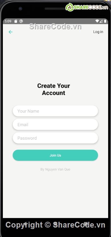 Android design,Form login,Code Form login,android Form login