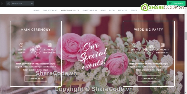 theme web áo cưới,giao diện web ảnh viện,web ảnh viện áo cưới,code studio Honeymoon