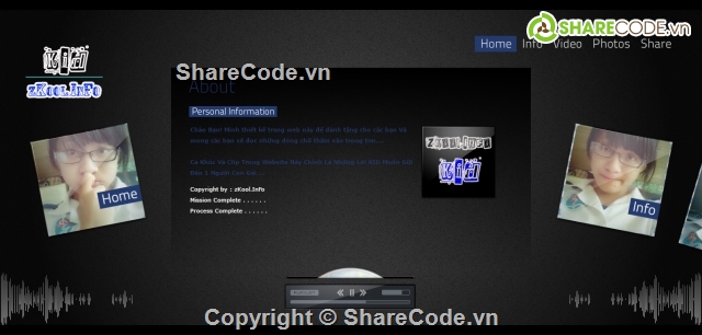 Share Full Code Trang Flash,Share Trang cá nhân,share trang thông tin,share flash đẹp