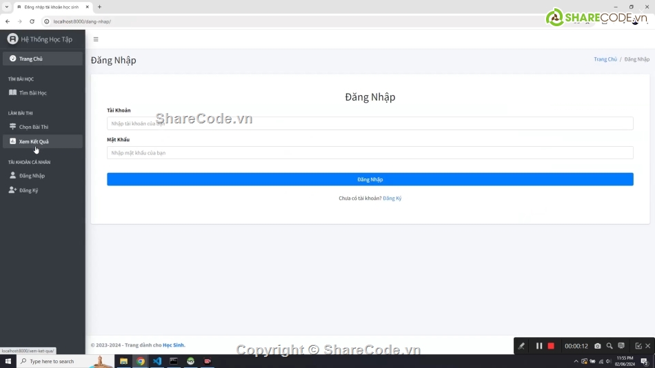 sharecode web thi trắc nghiệm php,sharecode sourcecode đồ án web thi trắc nghiệm,web thi trắc nghiệm đơn giản bằng php mvc