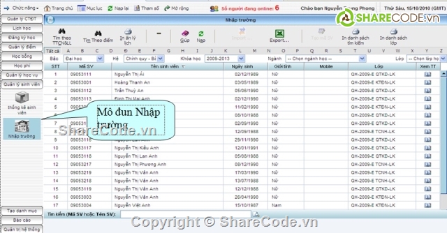 phần mềm quản lý,quản lý sinh viên,quản lý học sinh,quản lý điểm,quản lý trường học