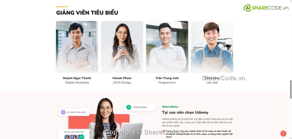 Web khóa học,Web tối ưu,khóa học,chuẩn seo,web đẹp