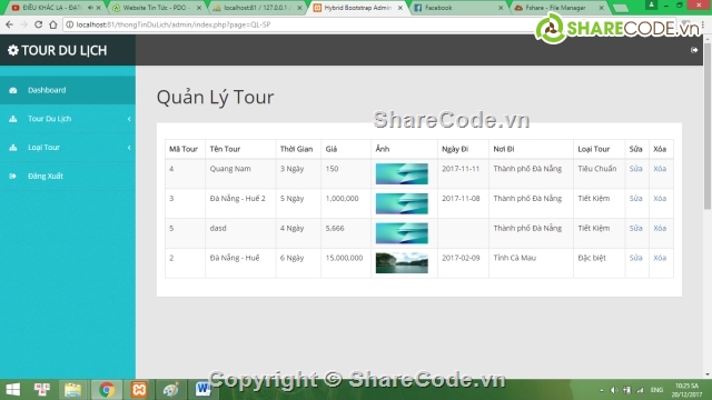 Website du lịch,đồ án web php,website tour du lịch,mã nguồn website du lịch,web địa điểm,web tour  du lịch