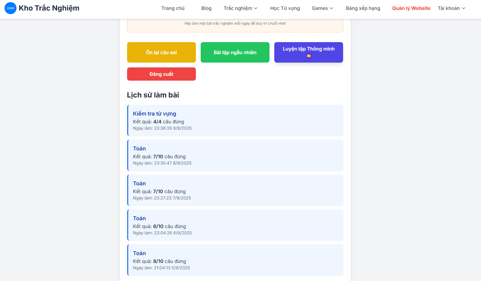 code web trắc nghiệm,website trắc nghiệm,web trắc nghiệm,souce trắc nghiệm