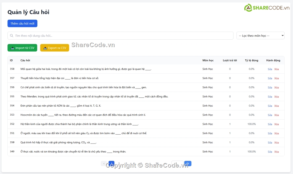 code web trắc nghiệm,website trắc nghiệm,web trắc nghiệm,souce trắc nghiệm