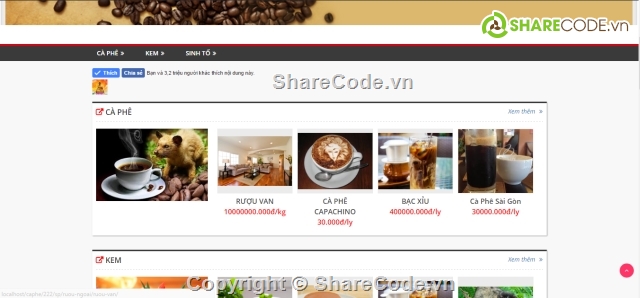 website bán cà phê,web cafe,web bán cà phê,bán hàng cafe,web coffe