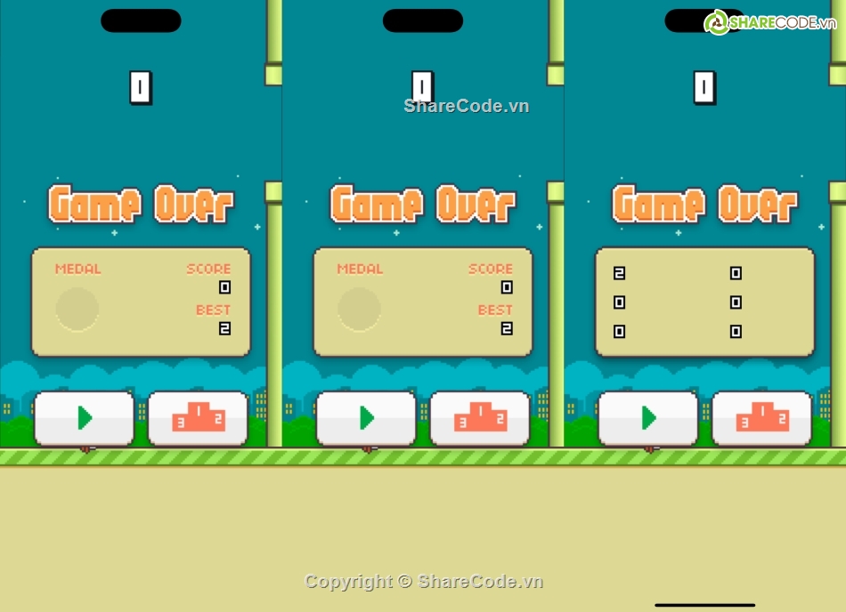 Flappy Bird,LibGDX,ios game,game android,desktop game,web game