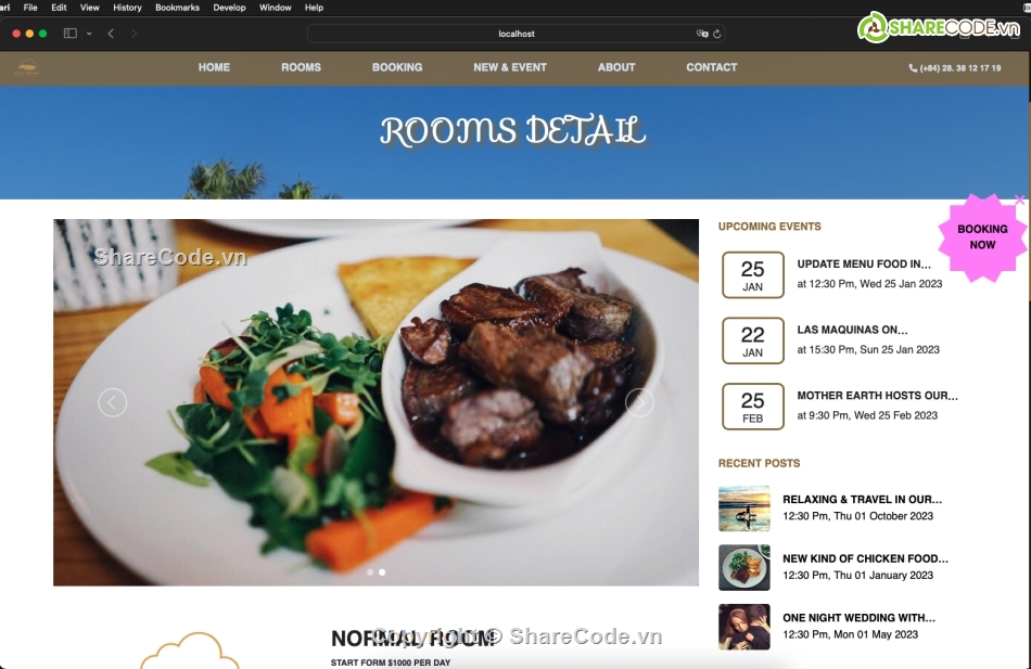 đặt phòng khách sạn,quản lý phòng khách sạn,quản lý,reactjs,website du lịch