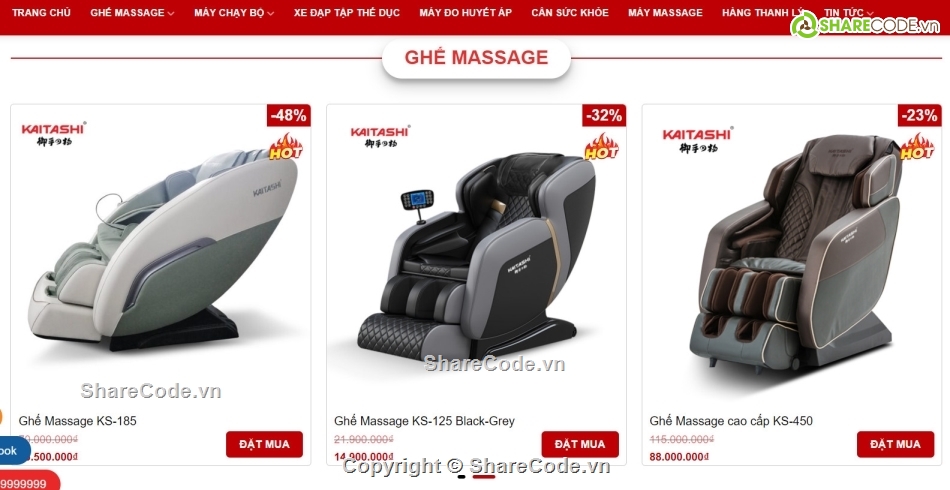 code bán hàng,sharecode bán ghế massage,bán ghế massage,massage