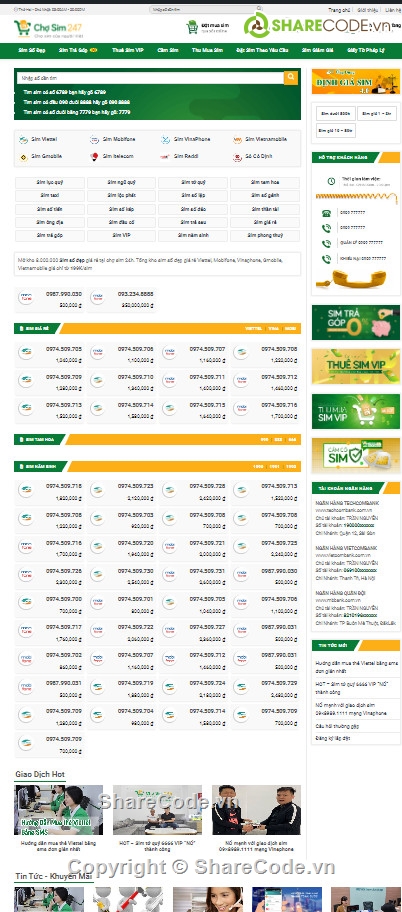 code sim,bán sim,sharecode website sim số,sharecode website bán sim số,sharecode sim số,share code bán sim