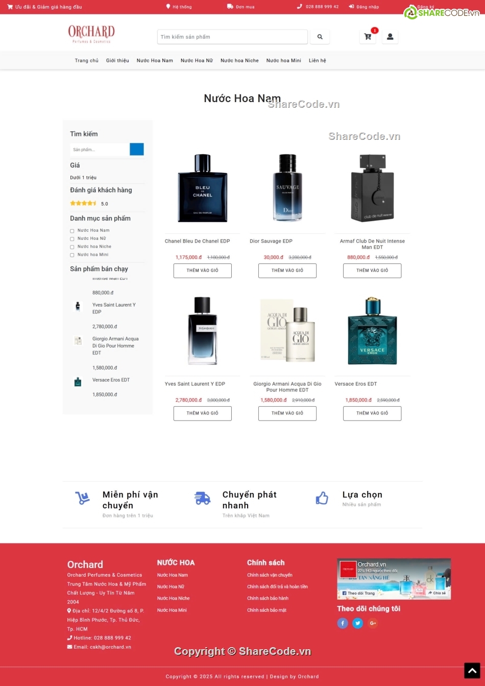 PHP MVC,Website Bán Nước Hoa PHP MVC,Bán code,Code đồ án,Bán Nước Hoa,website bán nước hoa