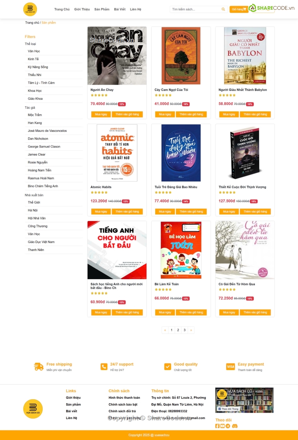 web bán sách,website bán sách,share code bán sách,code web bán sách,share code web bán sách,code website bán sách