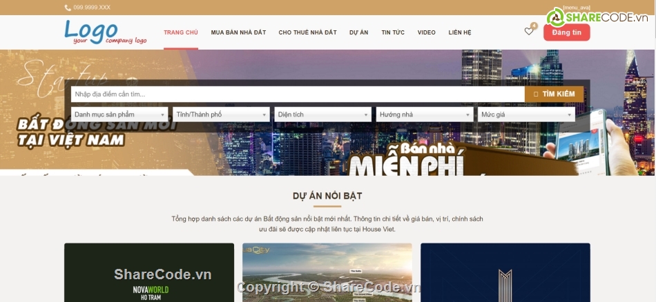 bất động sản,web bất động sản,share code bất động sản,website bất động sản,code bất động sản,code web bất động sản chuẩn seo