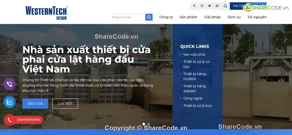 code giới thiệu công ty,giới thiệu công,giới thiệu công ty,giới thiệu,Sharecode giới thiệu công ty xử lý nước thải,website công ty nước thải