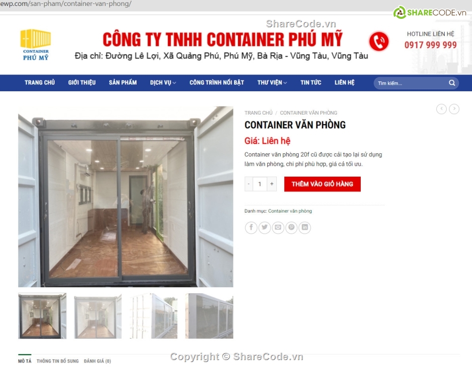 sharecode container,website cho thuê container,công ty cho thuê container,sharecode công ty cho thuê container,mua bán container