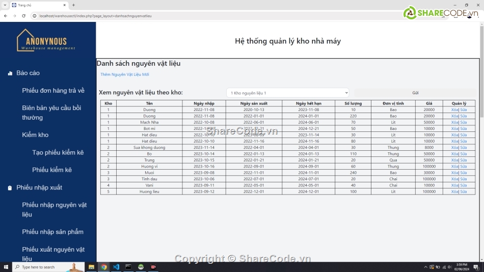 Đồ án quản lý kho bằng php tích hợp mã qr code,đồ án tốt nghiệp quản lý kho full báo cáo ppt,đồ án tốt nghiệp quản lý warehouse php word ppt