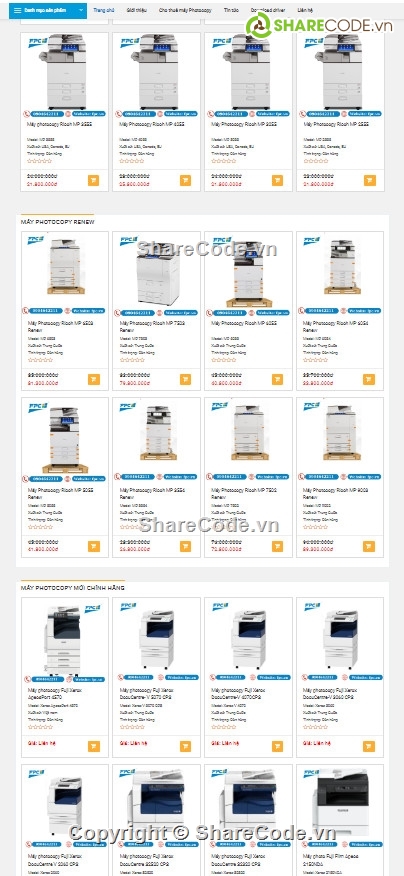 photo,Sharecode Theme wordpress công ty bán máy photocop,bán máy photocopy,code wordpress,wordpress