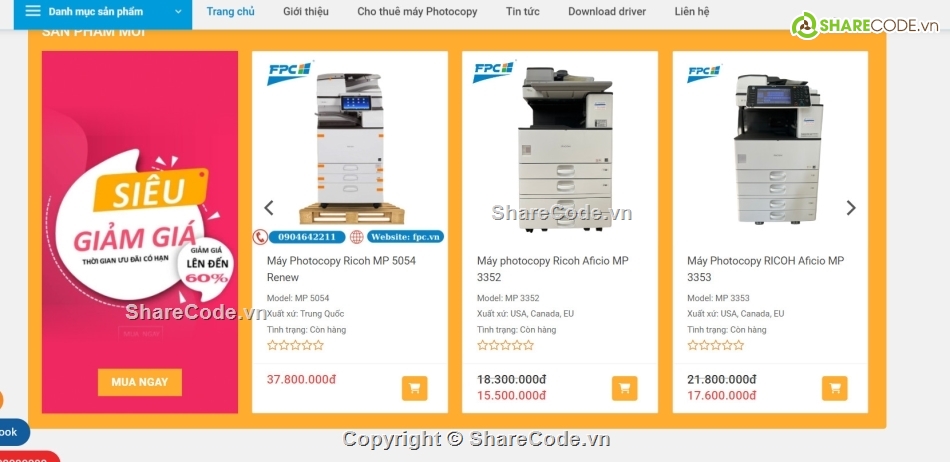 photo,Sharecode Theme wordpress công ty bán máy photocop,bán máy photocopy,code wordpress,wordpress