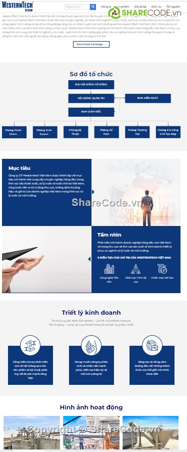 Sharecode,thiết bị công nghiệp,Sharecode Theme wordpress thiết bị công nghiệp chu,sharecode website giới thiệu công ty,sharecode công ty