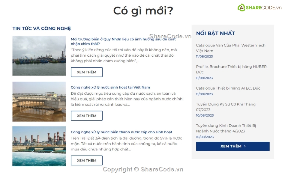 Sharecode,thiết bị công nghiệp,Sharecode Theme wordpress thiết bị công nghiệp chu,sharecode website giới thiệu công ty,sharecode công ty