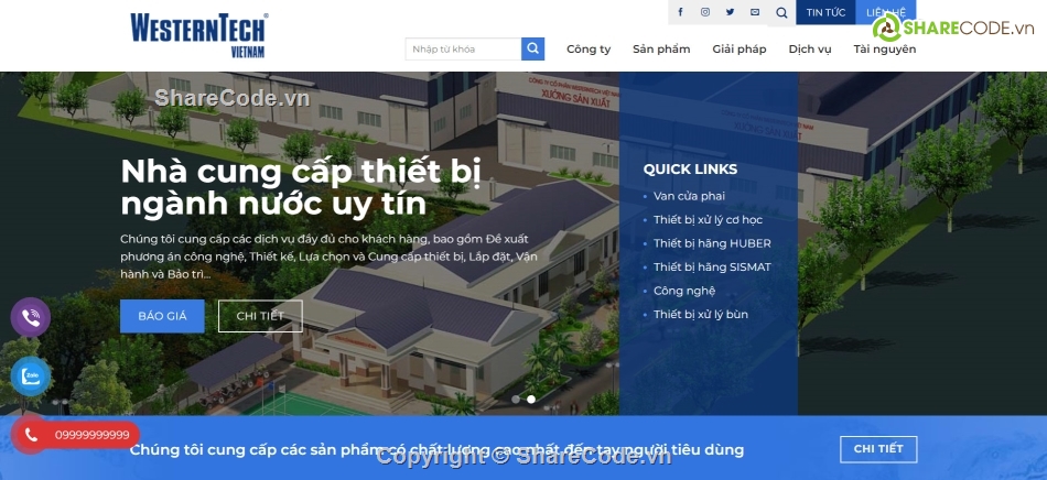 Sharecode,thiết bị công nghiệp,Sharecode Theme wordpress thiết bị công nghiệp chu,sharecode website giới thiệu công ty,sharecode công ty
