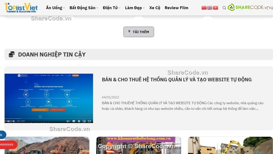 review,code bất động sản,Sharecode tin tức review ăn uống,bất động sản,dịch vụ làm đẹp,code tin tức đẹp