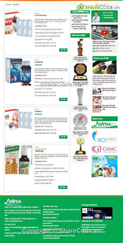 code web,sharecode web bán dược phẩm,nhà thuốc,sharecode bán thuốc,web bán thuốc tây,web bán thuốc