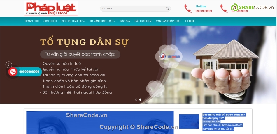 Sharecode công ty luật,công ty luật,website công ty luật,sharecode web giới thiệu công ty luật