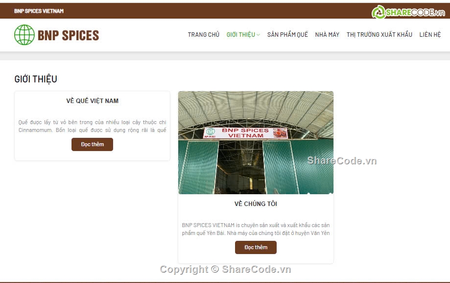 quế,quế cây,code bán quế,website bán sản phẩm quế,bột quế,Sharecode Website bán các sản phẩm từ quế