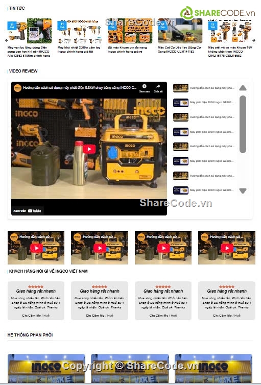 sharecode thiết bị điện,web thiết bị điện tử,Sharecode Website Bán thiết bị,linh kiện điện tử