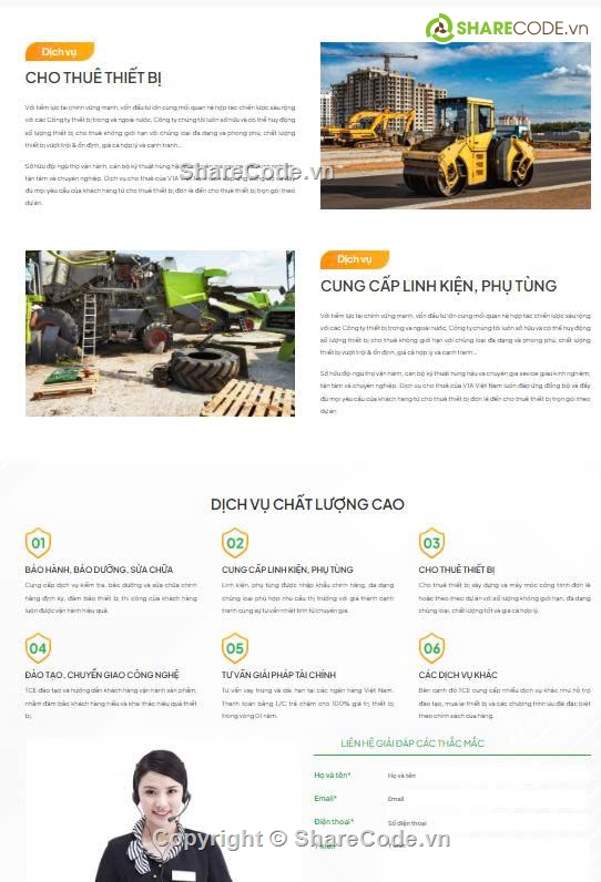 code dịch vụ,xe cơ giới,mua bán xe cơ giới,xe công trình xây dưng,Sharecode website Cung cấp dịch vụ xe cơ giới
