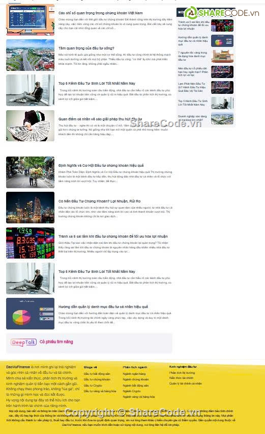 Sharecode,Đầu tư tài chính,cổ phiếu,Thị trường tài chính,bitcoin,Sharecode Website Đầu Tư Tài Chính -Tin Tức