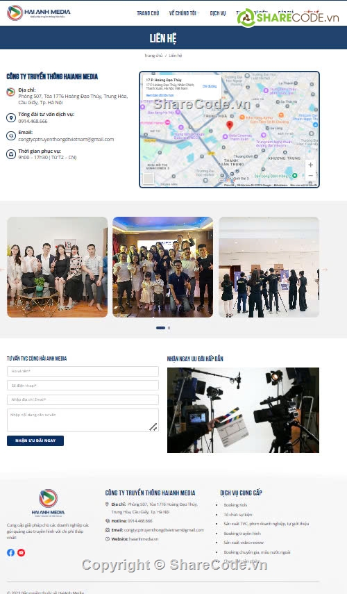 website giá rẻ,website tổ chức sự kiện,website truyền thông,truyền thông media,tổ chức sự kiện và truyền thông,Sharecode website Dịch vụ sự kiện