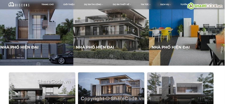 thiết kế công trình,thi công,thi công biệt thự,website thi công thiết kế,website thi công xây dựng,Sharecode Website Dịch Vụ Thiết Kế và Thi Công Biệ