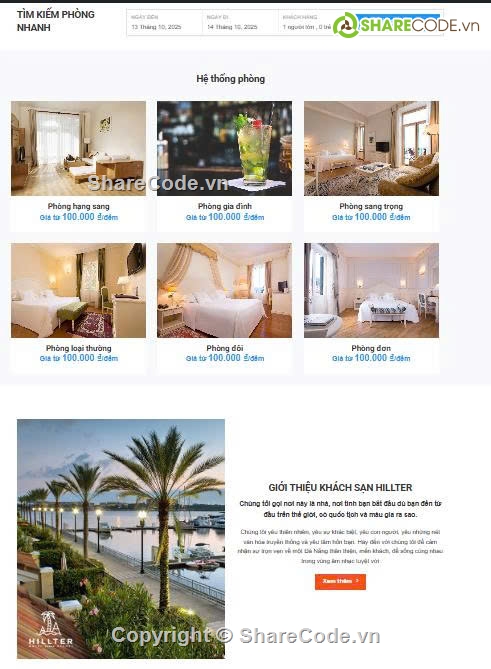 booking hotel,đặt phòng khách sạn,Hệ Thống Hotel,Dịch vụ khách sạn,code hotdeal,Sharecode Website Hệ Thống Dịch Vụ Khách Sạn Giá R