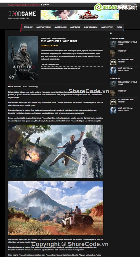 sharecode review games,đánh giá games,code review games,website review đánh giá games,code review đánh giá games,Sharecode website review đánh giá games cực đẹp