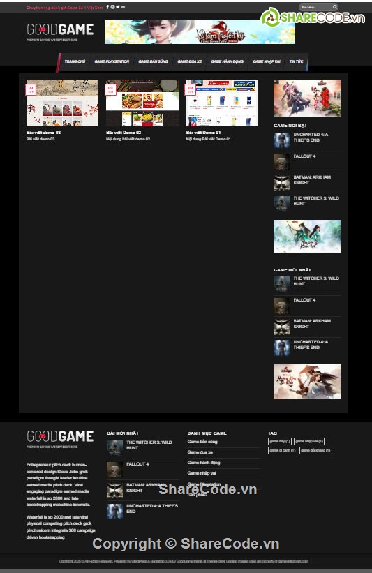 sharecode review games,đánh giá games,code review games,website review đánh giá games,code review đánh giá games,Sharecode website review đánh giá games cực đẹp