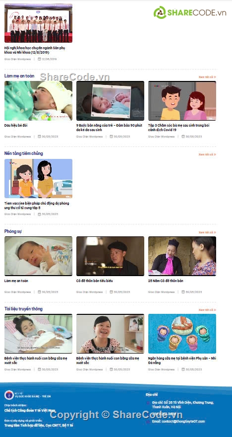 web tài liệu,code tin tức,website giá rẻ,tin tức y tế,y tế,Sharecode website tài liệu văn bản tin tức y tế gi